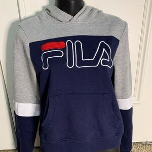 FILA Hoodie Preloved Kids Size Large
